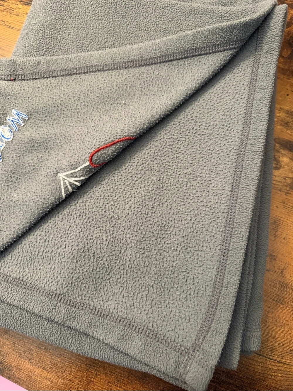 Fleece Gray Spider-Man Marvel Blanket Personalized ‘Drew’ Disney Grey